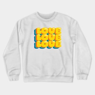 Lovex3 Crewneck Sweatshirt